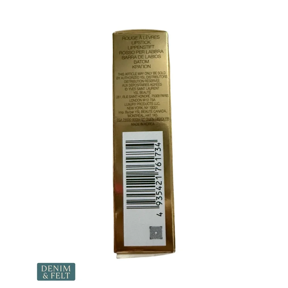 NEW YSL Loveshine Candy Glaze Lip Gloss Stick 2 Healthy Glow Plumper Gold LUXE